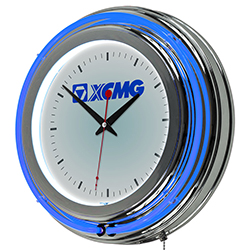 Neon Wall Clock